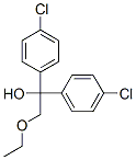 4-Chloro-α-(4-chlorophenyl)-α-(ethoxymethyl)benzenemethanol Struktur