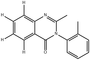 METHAQUALONE-D4 100 UG PER ML IN METHANO L Structure