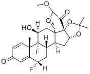 氟莫奈德,60135-22-0,结构式