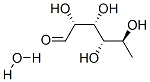 L-ラムノース·水和物 化学構造式