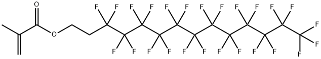 2-全氟十二烷基乙基甲基丙烯酸酯, 6014-75-1, 结构式
