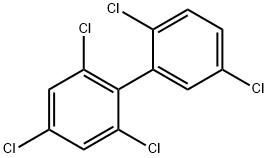 2,2',4,5',6-ペンタクロロ-1,1'-ビフェニル 化学構造式