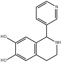 6,7-Isoquinolinediol,1,2,3,4-tetrahydro-1-(3-pyridinyl)-(9CI) Struktur