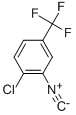 3-イソシアノ-4-クロロベンゾトリフルオリド 化学構造式