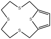 3,6,9,14-TETRATHIABICYCLO[9.2.1]TETRADECA-11,13-DIENE Struktur