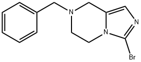 7-BENZYL-3-BROMO-5,6,7,8-TETRAHYDROIMIDAZO[1,5-A]PYRAZINE