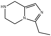 Imidazo[1,5-a]pyrazine, 3-ethyl-5,6,7,8-tetrahydro- (9CI) Struktur