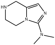Imidazo[1,5-a]pyrazin-3-amine, 5,6,7,8-tetrahydro-N,N-dimethyl- (9CI) Struktur