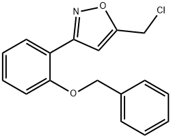 3-(2-BENZYLOXY-PHENYL)-5-CHLOROMETHYL-ISOXAZOLE|