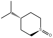 2H-Thiopyran,tetrahydro-4-(1-methylethyl)-,1-oxide,trans-(9CI) 结构式