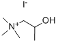 β-メチルコリンヨージド 化学構造式