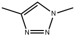 1,4-ジメチル-1H-1,2,3-トリアゾール 化学構造式