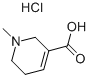 盐酸槟榔次碱, 6018-28-6, 结构式