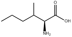 2-AMINO-3-METHYL-HEXANOIC ACID Structure