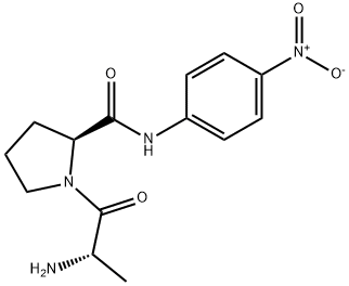 alanylproline-4-nitroanilide, 60189-44-8, 结构式