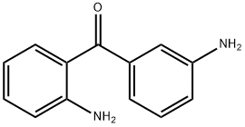 2,3'-ジアミノベンゾフェノン 化学構造式