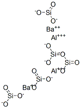 Silicic acid, aluminum barium salt 化学構造式