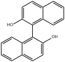 1,1'-联-2-萘酚,602-09-5,结构式