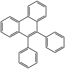9,10-ジフェニルフェナントレン 化学構造式