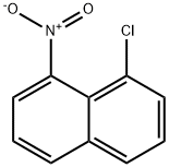 1-chloro-8-nitronaphthalene Struktur