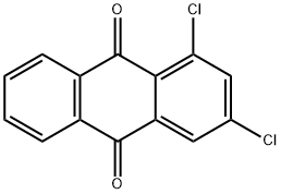 1,3-Dichloroanthraquinone Structure