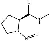 2-Pyrrolidinecarboxamide,N-methyl-1-nitroso-,(S)-(9CI) Structure