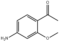 1-(4-アミノ-2-メトキシフェニル)エタノン 化学構造式
