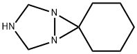 Spiro[cyclohexane-1,6-[1,3,5]triazabicyclo[3.1.0]hexane] (9CI) 化学構造式