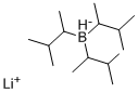トリイソアミル水素化ほう素リチウム,1MOL/Lテトラヒドロフラン溶液 化学構造式