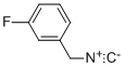 Benzene, 1-fluoro-3-(isocyanomethyl)- (9CI) Structure