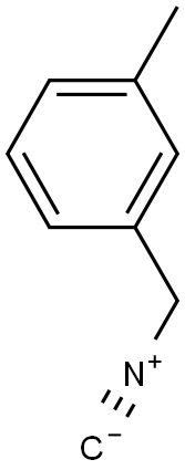 3-(异氰基甲基)甲苯, 602261-96-1, 结构式
