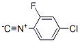 Benzene, 4-chloro-2-fluoro-1-isocyano- (9CI) Structure