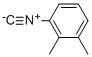 4-异氰基-1,2-二甲基苯, 602262-05-5, 结构式