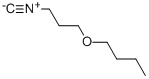 3-BUTOXYPROP-1-YLISOCYANIDE Structure