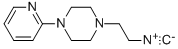 1-(2-ISOCYANO-ETHYL)-4-PYRIDIN-2-YL-PIPERAZINE Struktur
