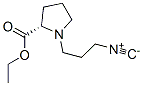 L-Proline, 1-(3-isocyanopropyl)-, ethyl ester (9CI) Structure