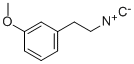 2-(3-METHOXYPHENYL)ETHYLISOCYANIDE Structure
