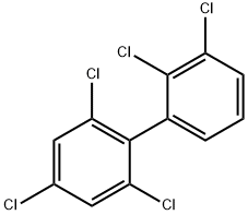 2,2',3',4,6-ペンタクロロ-1,1'-ビフェニル 化学構造式