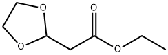 2-(1,3-二氧戊环-2-基)乙酸乙酯, 60234-78-8, 结构式
