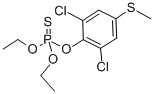 クロルチオホス標準品 化学構造式