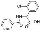 N-BENZOYL-2-CHLOROPHENYLGLYCINE Struktur