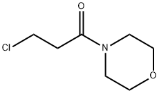 3-氯-1-(吗啉-4-基)丙烷-1-酮 结构式