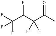 3,3,4,5,5,5-ヘキサフルオロ-2-ペンタノン 化学構造式