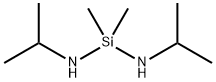 α,α-ジメチル-N,N'-ビス(1-メチルエチル)シランジアミン 化学構造式