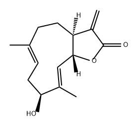 3β-Hydroxycostunolide Struktur