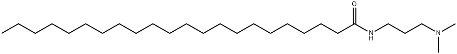 N-[3-(ジメチルアミノ)プロピル]ドコサンアミド 化学構造式