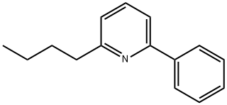 2-ブチル-6-フェニルピリジン 化学構造式