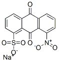 sodium 9,10-dihydro-8-nitro-9,10-dioxoanthracenesulphonate 结构式