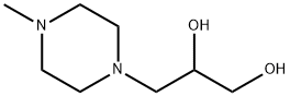 1,2-Propanediol,3-(4-methyl-1-piperazinyl)-(9CI) 结构式