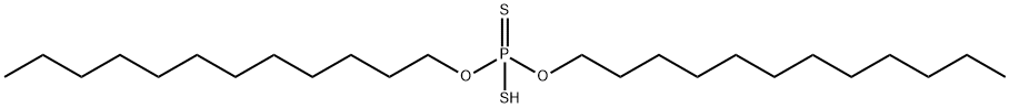 ホスホロジチオ酸O,O-ジドデシル 化学構造式